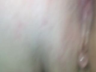 'BBW wifey uses string on to tear up phat ass white girl girlfriend from behind while she deep-throats my cock'