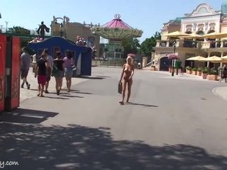 Vanessa naked in Public - super-hot cougar softcore vid