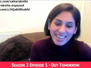 'Fun Q & A with desi pornographic star Sahara knite and Samosa chats- ten minutes on youtube c/Hijabibhabhi'