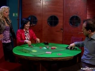 They have fun poker and urinate on each other!